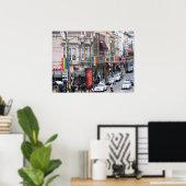 カストロ通り – サンフランシスコ，カリフォルニア ポスター (ホームオフィス)