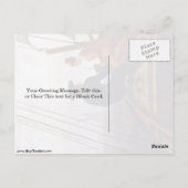 カスパル・デイビッド・フリードリヒの帆船で ポストカード (裏面)