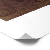 カスパル・デイヴィッド・フリードリヒによるオークウッドのアビー ポスター (角)