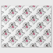 カスパーの幽霊の隣で一番かわいい！ ラッピングペーパー (フラット)