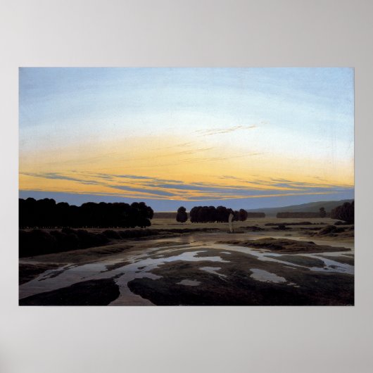 カスパールデヴィッドフリードリッヒザグロスゲヘージュ ポスター (正面)