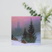 カスパール・ダヴィット・フリードリヒの冬の風景 招待状 (スタンド正面)