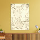 カスピ海とアジア2 キャンバスプリント (インサイチュ (リビング))