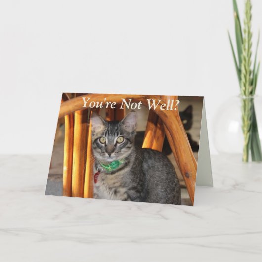 カスピ海のGet Well Soonカード カード (正面)