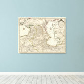 カスピ海地域 キャンバスプリント (インサイチュ (ウッドフロア))