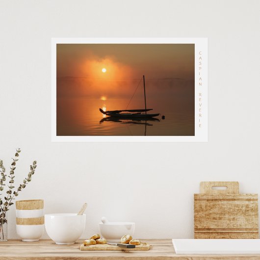 カスピ海空想 ポスター (キッチン)