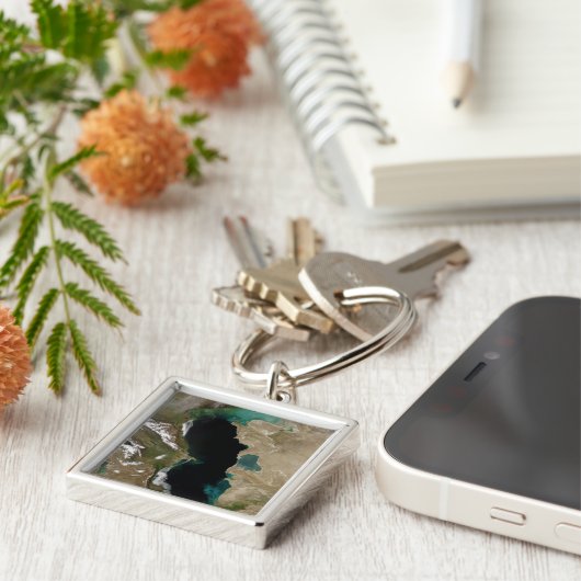 カスピ海 キーホルダー (側面)