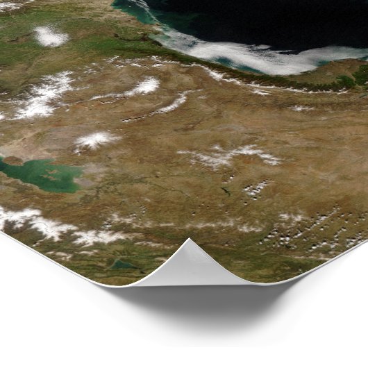 カスピ海 ポスター (角)