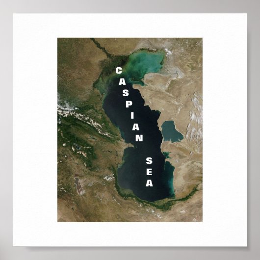 カスピ海 ポスター (正面)