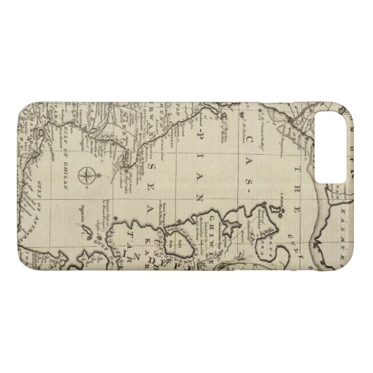 カスピ海 Case-Mate iPhoneケース (裏面(横))
