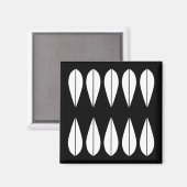 カスリネホルムヴィンテージスタイル冷凍機磁石。 マグネット (正面/裏面)