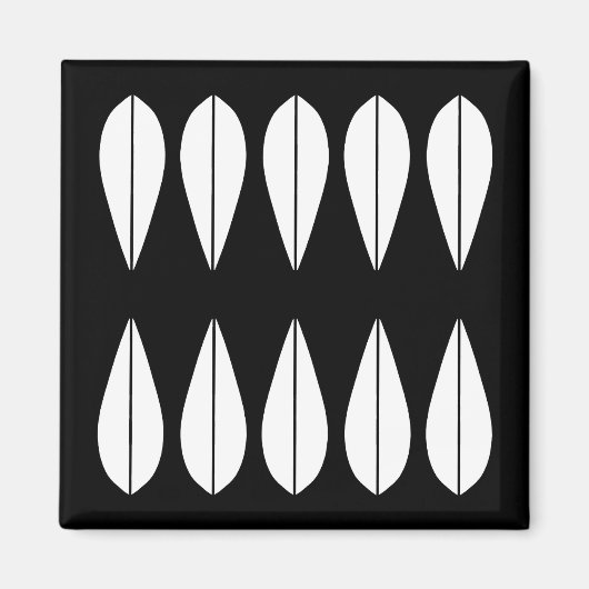 カスリネホルムヴィンテージスタイル冷凍機磁石。 マグネット (正面)