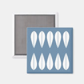 カスリネホルムヴィンテージスタイル冷凍機磁石。 マグネット (正面/裏面)