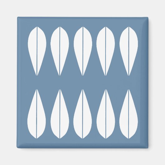 カスリネホルムヴィンテージスタイル冷凍機磁石。 マグネット (正面)