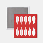 カスリネホルムヴィンテージスタイル冷凍機磁石。 マグネット (正面/裏面)