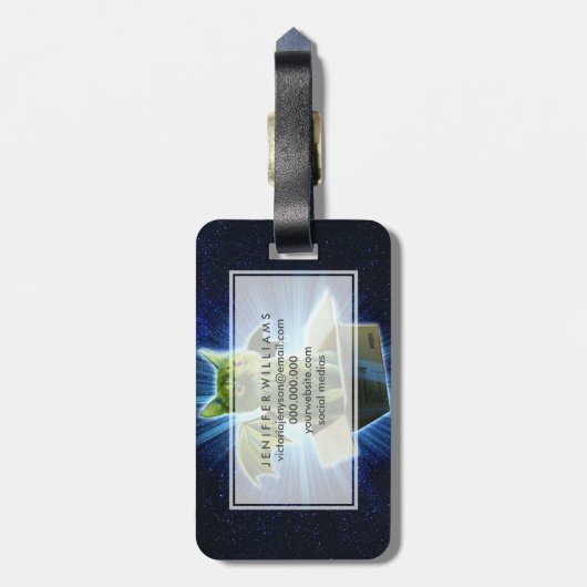 カスルフ ラゲッジタグ (裏面縦)