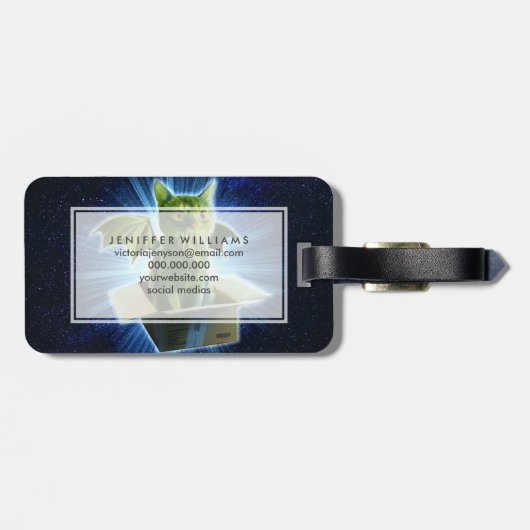 カスルフ ラゲッジタグ (裏面横)