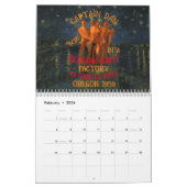 カスレの死体ジン・マーティニ・イェス・メシア・バーVA カレンダー (2月 2026)