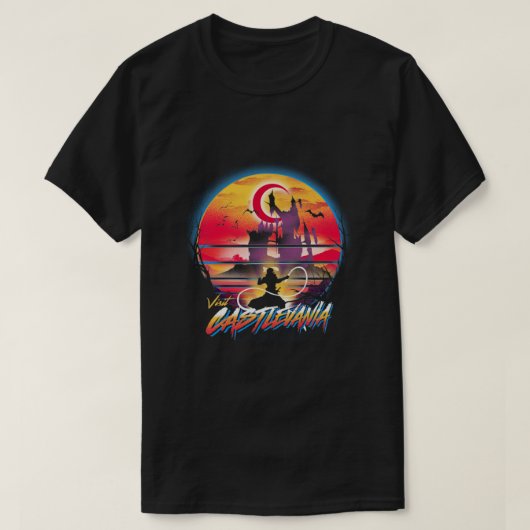 カスレバニア島を訪れる Tシャツ (デザイン正面)
