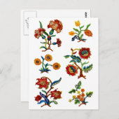 カスレマネ刺繍 ポストカード (正面/裏面)