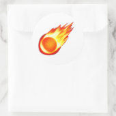 カズジェムメテオステッカー ラウンドシール (バッグ)