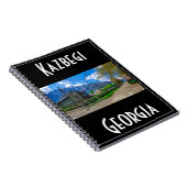 カズビースティパンツミンダジョージアコーシーズ山脈 ノートブック (右側)