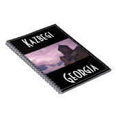 カズビースティパンツミンダジョージアコーシーズ山脈 ノートブック (右側)