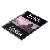 カズビースティパンツミンダジョージアコーシーズ山脈 ノートブック (左側)