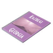 カズビースティパンツミンダジョージアコーシーズ山脈 ノートブック (左側)