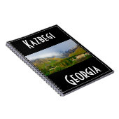 カズビースティパンツミンダジョージアコーシーズ山脈 ノートブック (右側)