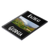 カズビースティパンツミンダジョージアコーシーズ山脈 ノートブック (左側)