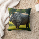 カズランガ国立公園アッサムインド旅行 クッション (ブランケット)