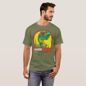 カズンザウルス Tシャツ Tレックス カズン サウルス 恐竜 (正面フル)