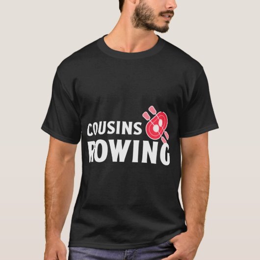 カズンズのボート漕ぎ Tシャツ (正面)