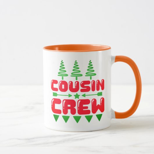 カズン・クルー - クリスマス名言-86044 マグカップ (右)