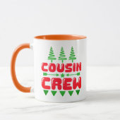 カズン・クルー - クリスマス名言-86044 マグカップ (左)