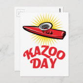 カズー・デー 感謝の日 ポストカード (正面/裏面)