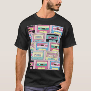 カセカラフルット、ピンクの背景パターン。 Tシャツ