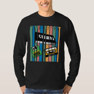 カセクールッ忘れトのフロッピービデオを再生しない Tシャツ