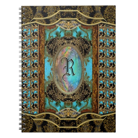 カセクールビクトリアンモノグラム ノートブック (正面)