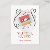 カセッテユロック教室バレンタインデーカード エンクロージャーカード (正面)