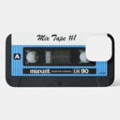 カセットクラシックヴィンテージ iPhoneケース (裏面横)