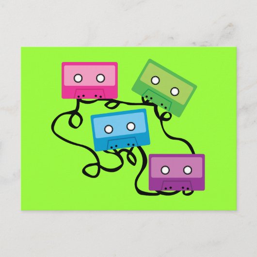 カセットテカラフループ ポストカード (正面)