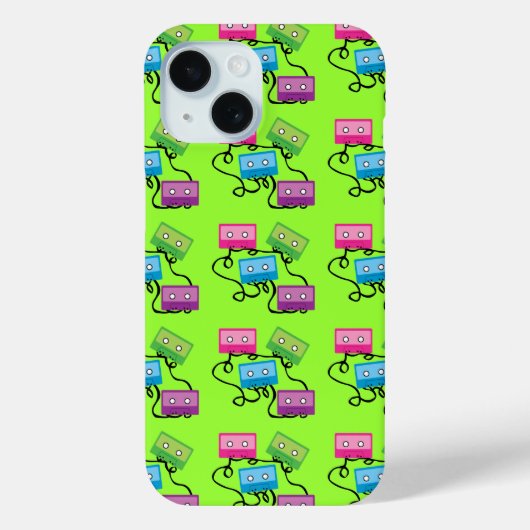 カセットテカラフループ Case-Mate iPhoneケース (裏面)