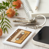 カセットテープのカスタムKeychain キーホルダー (正面右)