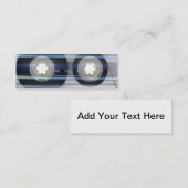 カセットテープの名刺 スキニー名刺 (正面/裏面)