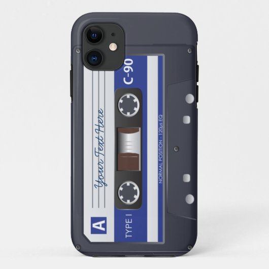 カセットテープのiPhone 5カバー Case-Mate iPhoneケース (裏面)