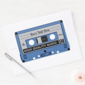 カセットテープカスタムシール 長方形シール (封筒)