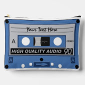 カセットテープカスタム文字 アクセサリーポーチ (正面)