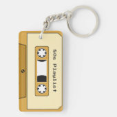 カセットテープキーチェーン キーホルダー (裏面)